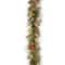 9ft. Pre-lit Feel Real® Wintry Berry Collection Artificial Christmas Garlands with Big Pine Cones, Red Berries & Snowy Bristle with 70 Clear Lights